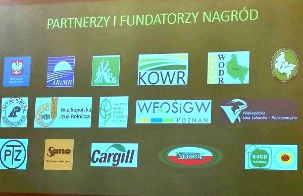 Na zdjęciu loga Partnerów i Fundatorów Nagród