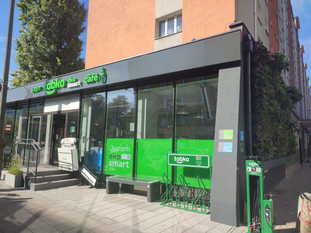 Sklep Żabka.