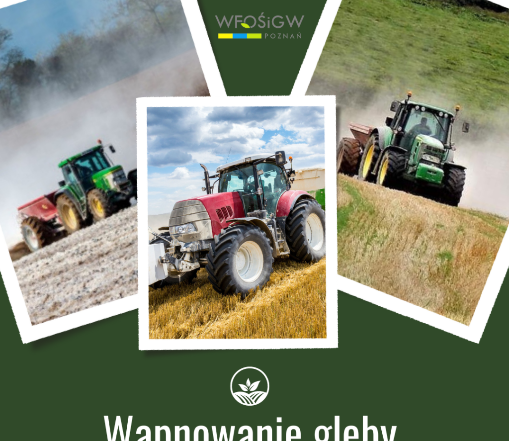 Traktor na polu - 3 zdjęcia.