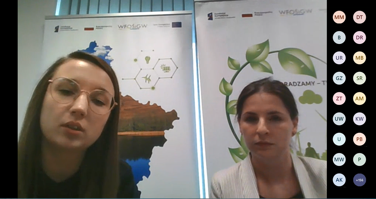 2 osoby prowadzące szkolenie.