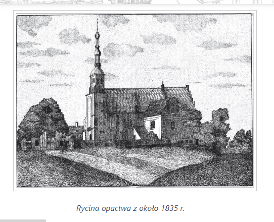 Rycina przedstawiająca kościół.