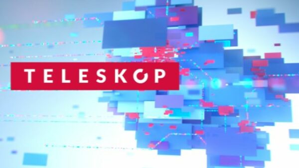 Zdjęcie przedstawia logotyp programu w telewizji.