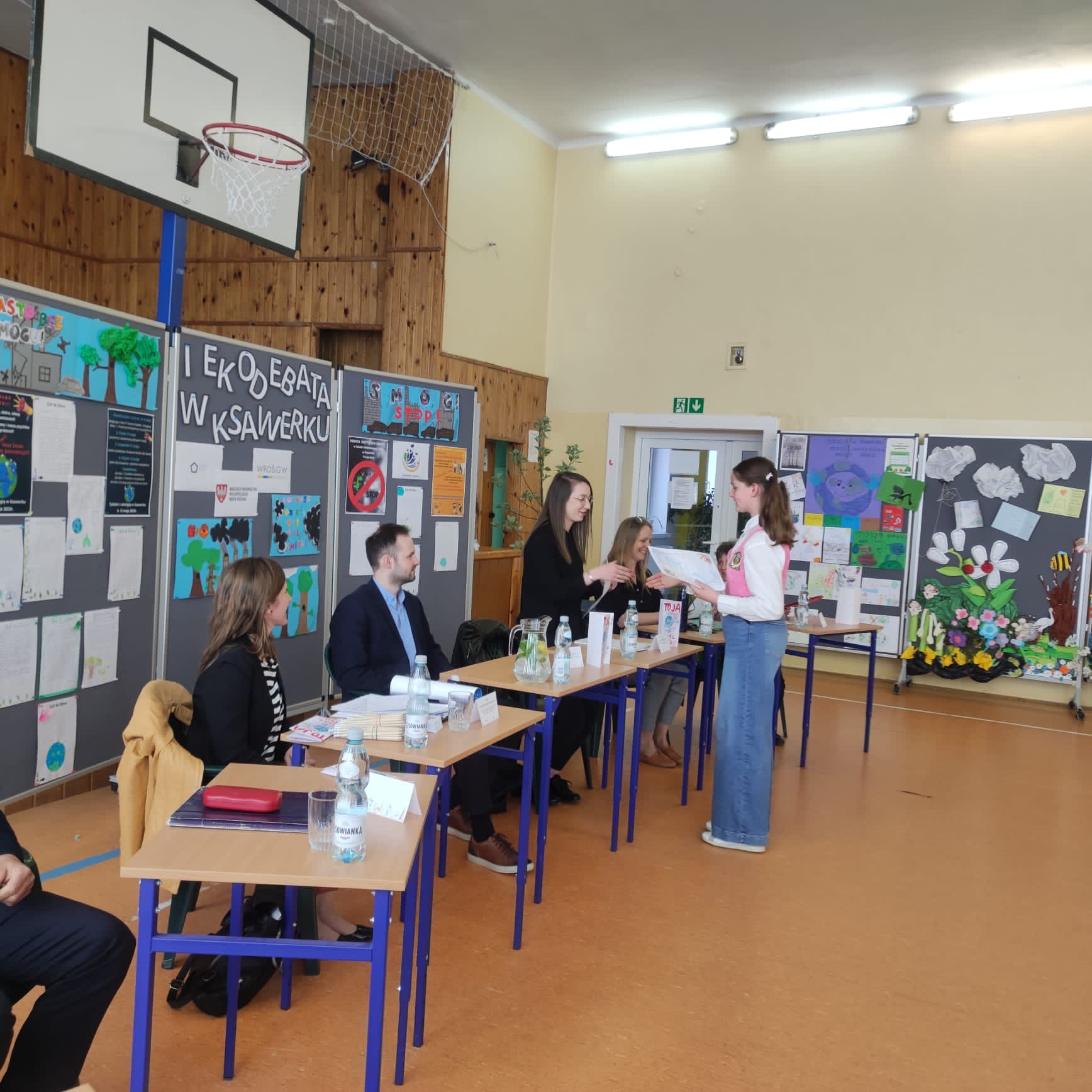 Debata o smogu - widok na ekspertów