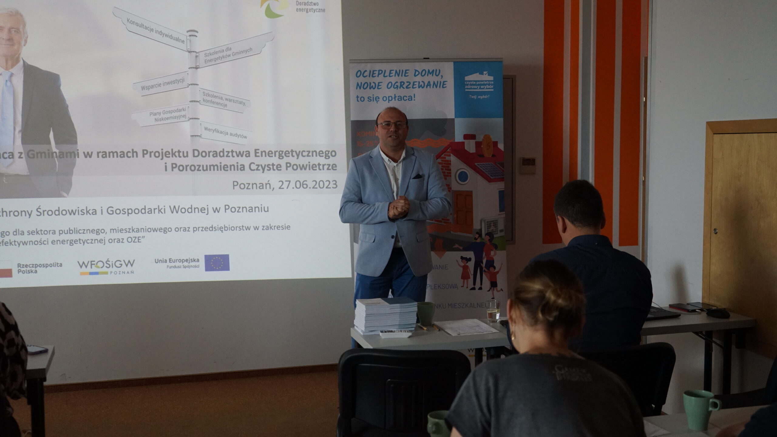 Prowadzący szkolenie Sławomir Urbaniak