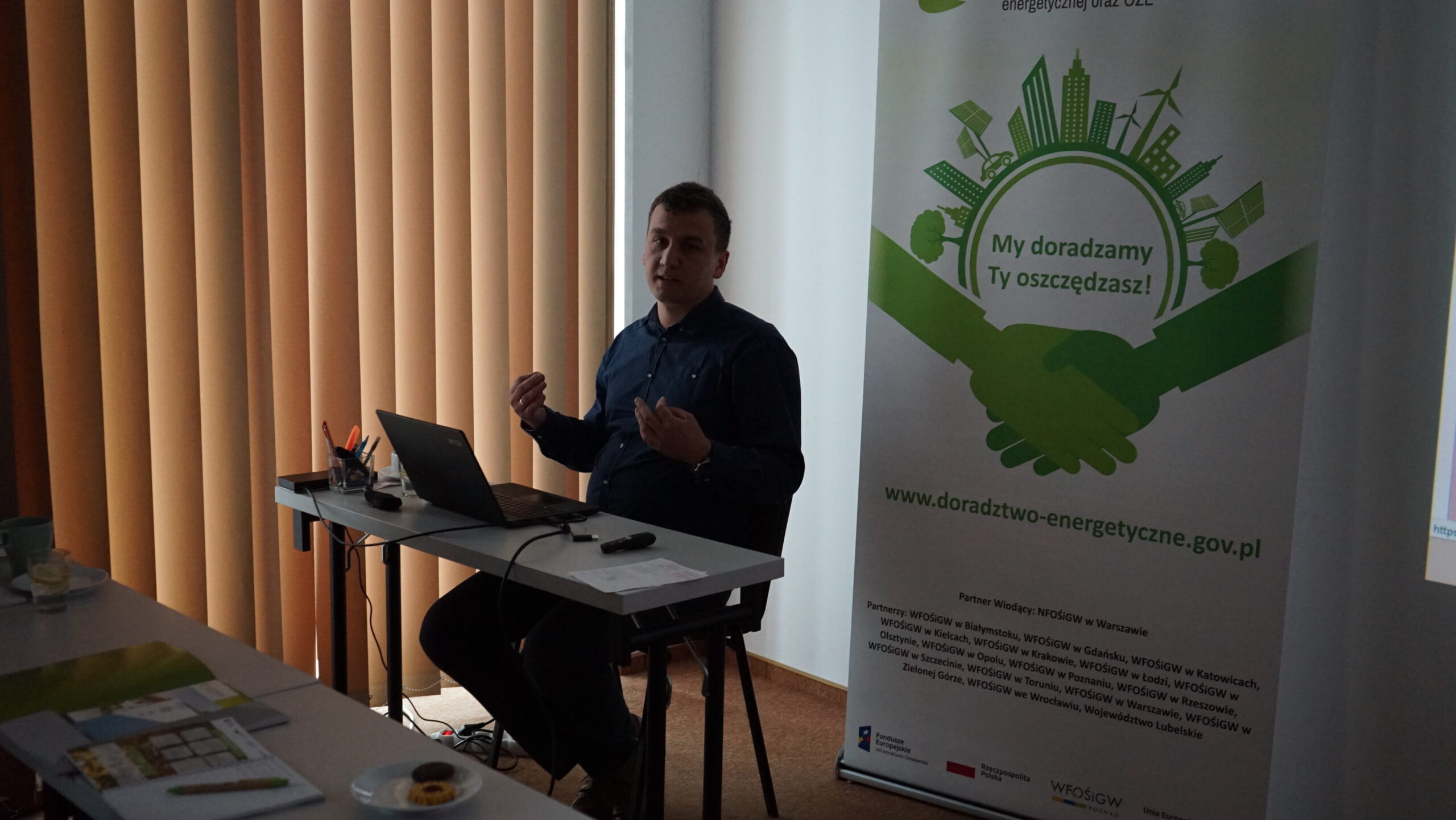 Prowadzący szkolenie Krystian Margan