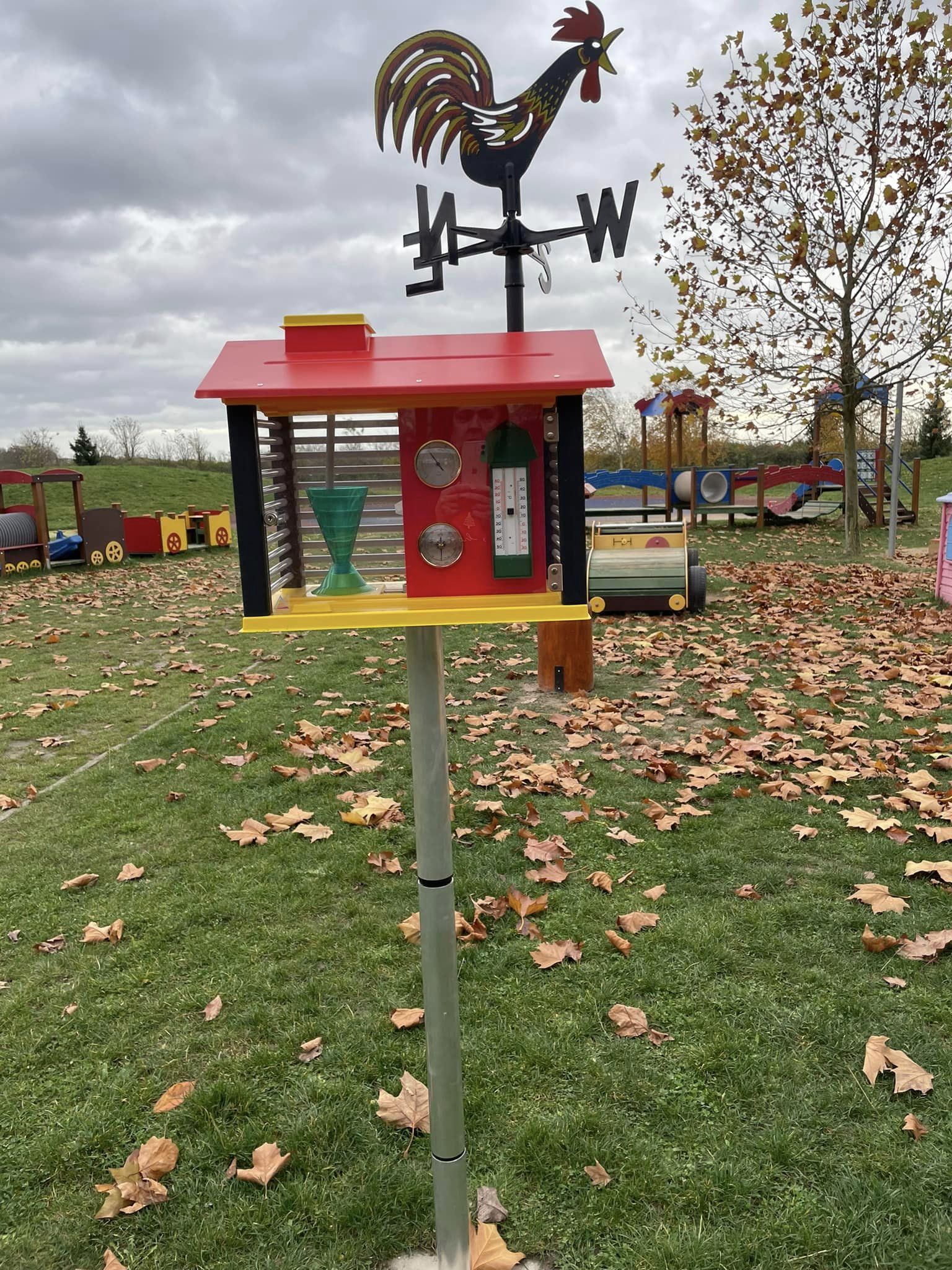 Wyposażenie ogrodu ekologicznego.