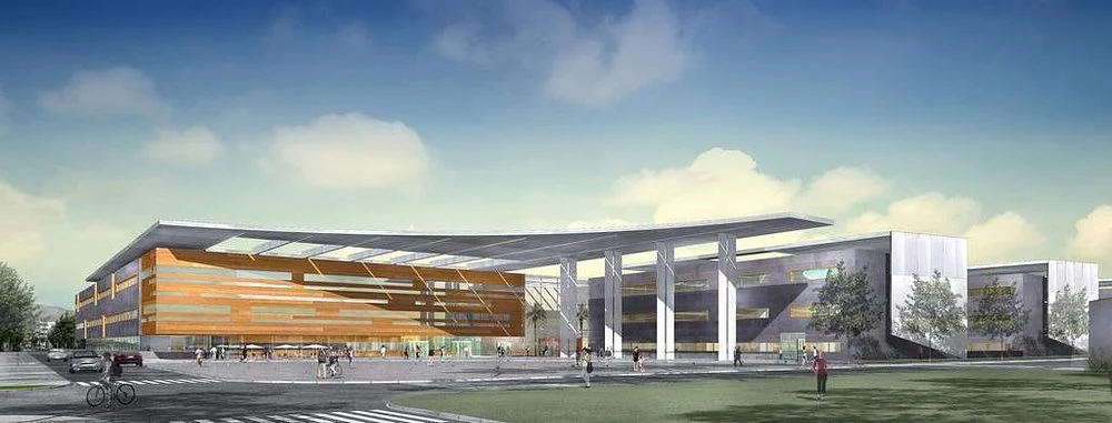 Zdjęcie przedstawia nowoczesny szpital