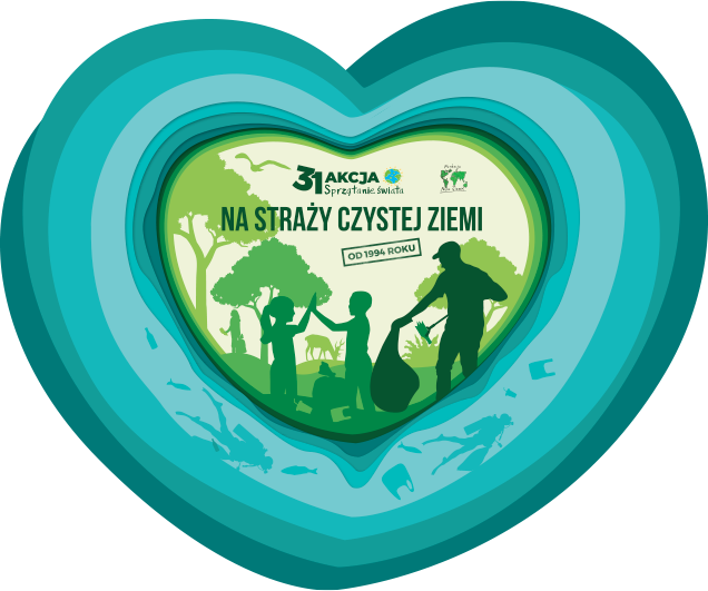 Logotyp akcji "Sprzątanie świata"