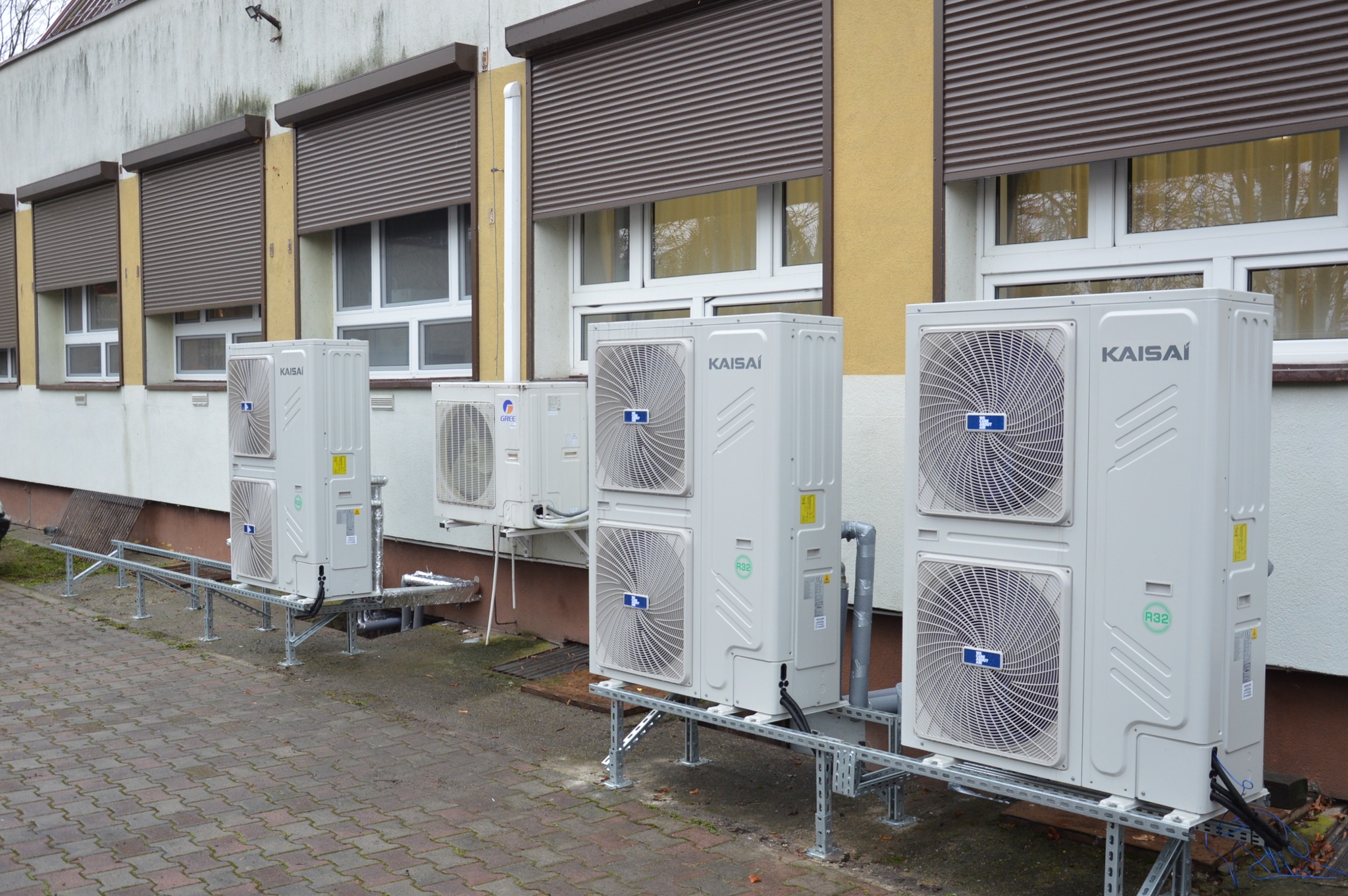 Zdjęcie przedstawia urządzenia zamontowane w ramach przedsięwzięcia.